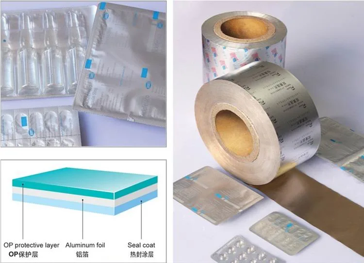 PTP Aluminum Foil For Pharmaceutical Packaging