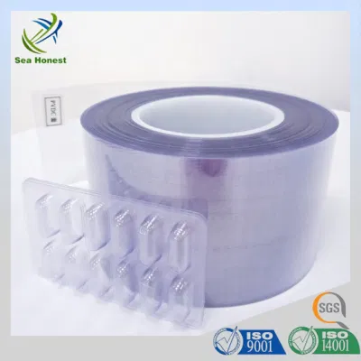La Chine fournit un film composite PVC/PVDC transparent et blanc pour l'emballage pharmaceutique