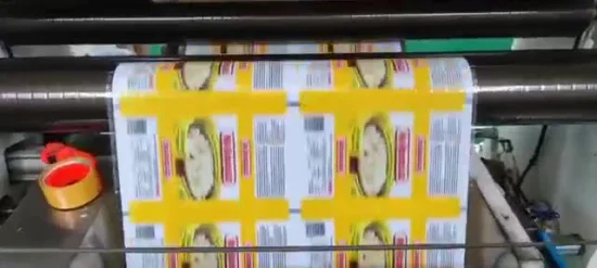 Film en plastique de petit pain d'emballage de sachet alimentaire matériel stratifié