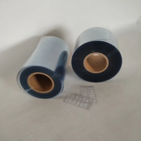 La Chine fournisseur 0,25 mm clair film plastique rigide en PVC pour les produits pharmaceutiques